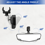 FLYQUICK UTV/ATV Universal 1.75-2 inch Rearview Mirror
