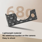 For FUJIFILM X-T5 Cwatcun D161 Vintage Camera Stand Camera Protective Leather Case
