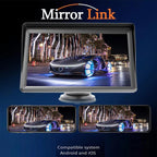 7 Inch Bluetooth 5.0 Portable CarPlay Monitor, Display, Display + Camera