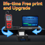 KONNWEI OBDII EOBD CAN Engine Code Reader Car Diagnostic Tool 9 Languages, KW340