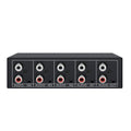 4 In 1 Out  3.5mm + RCA Audio Switcher 4 Channels Audio Converter, AUX -401