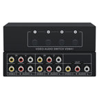 VSW41 AV 4-input 1-output RCA Lotus Interface Audio and Video Switcher, VSW41
