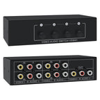 VSW41 AV 4-input 1-output RCA Lotus Interface Audio and Video Switcher, VSW41