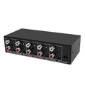 1 In 4 Out 3.5mm + RL Audio Distributor Stereo Audio Splitter For PC Laptop DVD, EU Plug, AUX -104