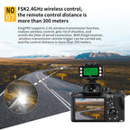 Pixel King Pro Camera Wireless Radio Flash TTL Transmitter and Receiver, For Nikon, For Sony