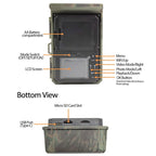 HC600A HD Night Vision Infrared Motion Detection Hunting Camera with Solar Panel, HC600A