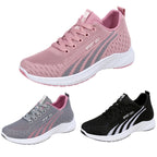 Women Casual Shoes Breathable Sneakers Versatile Comfortable Soft Sole Mesh Running Shoes, 36, 37, 38, 39, 40, 41
