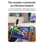 2-in-1 Receiver Bluetooth Transmitter with Call Aux Car Bluetooth Adapter, 2-in-1