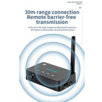 D9 2-in-1 Old-fashioned Audio Car Bluetooth Receiver Transmitter NFC Music Bluetooth Adapter, D9 2-in-1