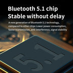 D9 2-in-1 Old-fashioned Audio Car Bluetooth Receiver Transmitter NFC Music Bluetooth Adapter, D9 2-in-1