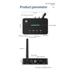 D9 2-in-1 Old-fashioned Audio Car Bluetooth Receiver Transmitter NFC Music Bluetooth Adapter, D9 2-in-1