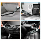 Car Handheld Portable Vacuum Cleaner With Strong Suction, Wired Version, Wired + Charging 7.4V, Wired + Charging 11.1V