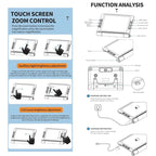 8inch Auto Focus Near And Far HD Electronic Vision Aid Magnifier