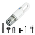 Wireless Car-mounted High-power Suction Handheld Vacuum Cleaner, White 7.4V, White Two-speed Adjustment 11.1V, Black 7.4V, Black Two-speed Adjustment 11.1V