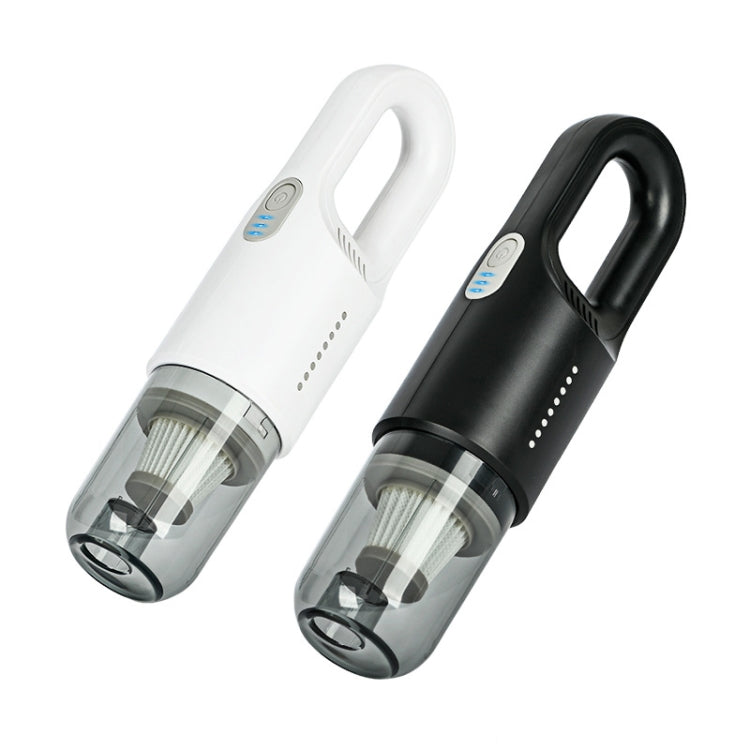 Wireless Car-mounted High-power Suction Handheld Vacuum Cleaner, White 7.4V, White Two-speed Adjustment 11.1V, Black 7.4V, Black Two-speed Adjustment 11.1V
