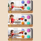 Smart Bluetooth Music Digital Display Children Boxing Target Household Decompression Toy