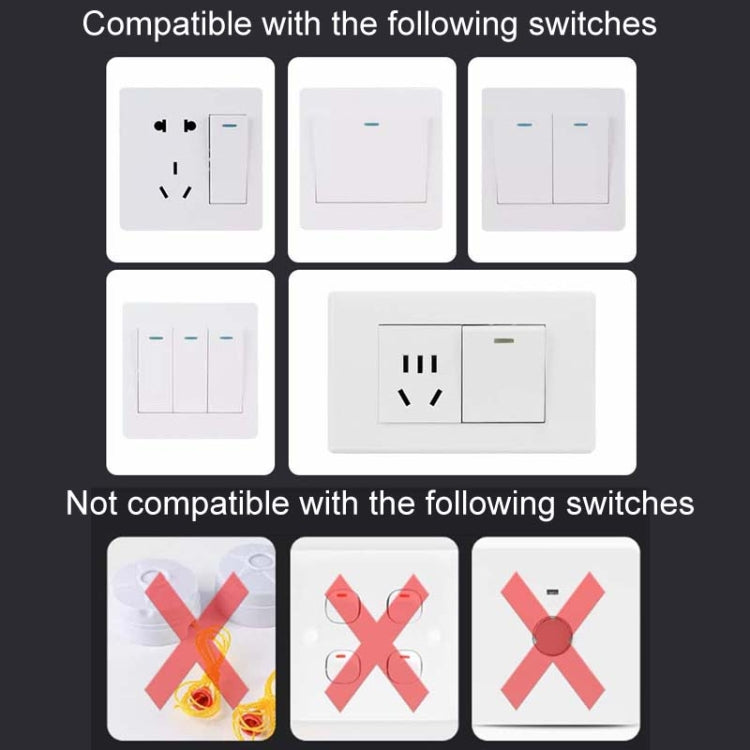 HanPai Intelligent Remote Control Home Use No Wiring Lazy Lights Off Tool, Ordinary