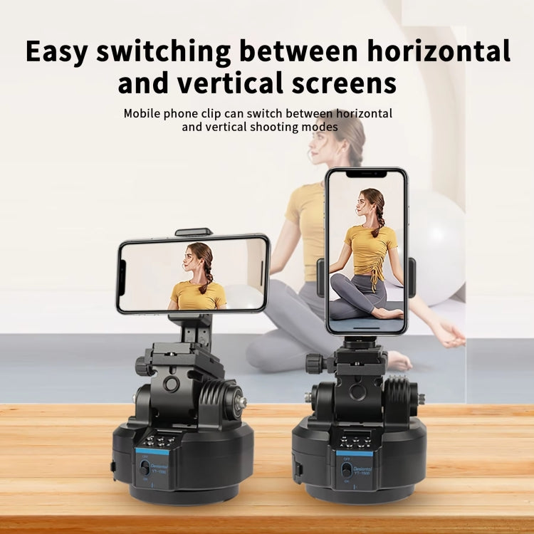 Desiontal YT-1500 Electric Gimbal Mobile Camera Live Streaming Panoramic Stabiliser With Rocker Rotation, YT-1500