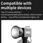 Desiontal ZU-60 60W Hand-Held Camera Light High Power Fill Light, EU Plug, ZU-60
