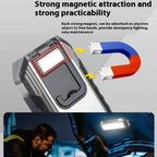 Flat Work Light LED Work Auto Repair Light USB Rechargeable Repair Light With Magnetic Attachment, KXK586