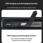 Flat Work Light LED Work Auto Repair Light USB Rechargeable Repair Light With Magnetic Attachment, KXK586