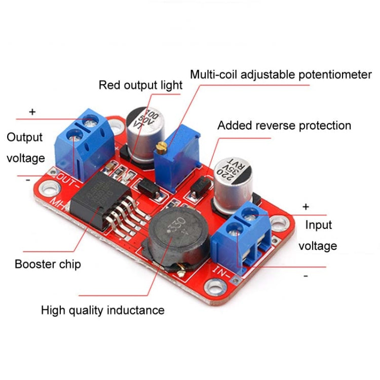 5A High Power Current DC-DC Boost Power Module Boost Converter, XL6019