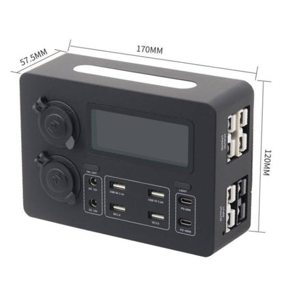 12V Car Mini Power Box Multi-Function USB Charger