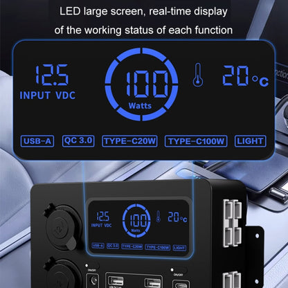 12V Car Mini Power Box Multi-Function USB Charger