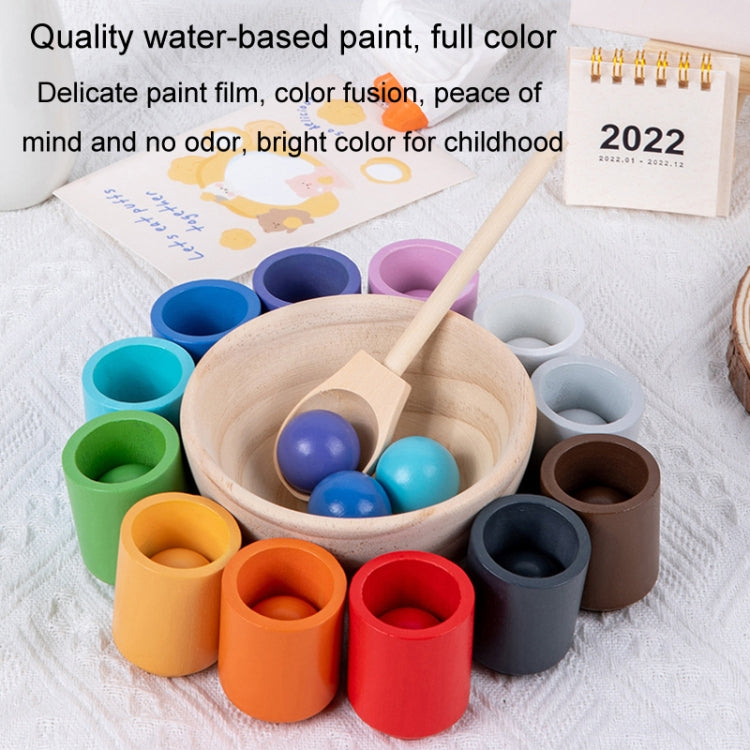 Children Montessori Early Learning Color Recognition Matching Beads Kindergarten Educational Toy