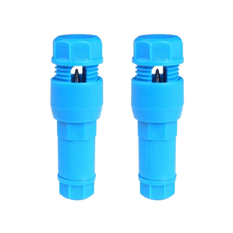 2pcs /Pack Stripping-free Thimble T-shaped Connector Downlight Wiring-free Connector