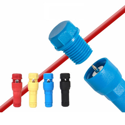 2pcs /Pack Stripping-free Thimble T-shaped Connector Downlight Wiring-free Connector