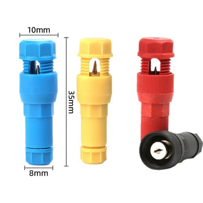 2pcs /Pack Stripping-free Thimble T-shaped Connector Downlight Wiring-free Connector