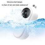 HD Outdoor Portable Pet Recorder Cycling Sports Camera, No TF Card, With 32G TF Card, With Silicone Collar, With Silicone Collar+32G TF Card