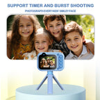 D60 3m Waterproof 2K HD 10X 2.4-inch Outdoor Photo Video Recording Children Mini Camera