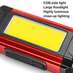 E-SMARTER K011 Bike LED Lamp USB Rechargeable Cycling Light COB Bright Flashlight