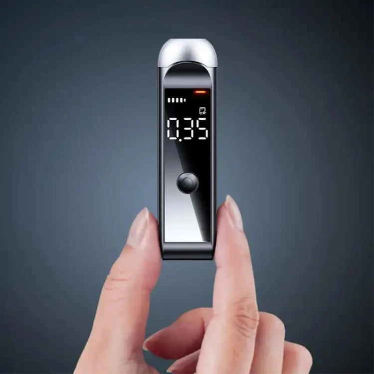 Portable Digital Alcohol Tester Breathalyzer Rechargeable Alcohol Test Tool, Digital Alcohol Tester