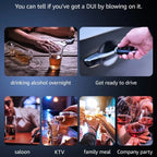Portable Digital Alcohol Tester Breathalyzer Rechargeable Alcohol Test Tool, Digital Alcohol Tester