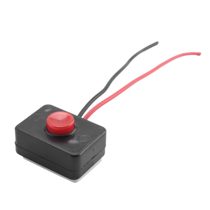 4pcs Car Circuit Wire Horn Small Switch Button