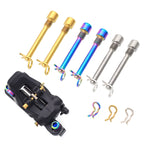 Mountain Road Bicycle Titanium Alloy Retaining Spring, Pin + Circlip Colorful, Pin + Circlip Gold, Pin + Circlip Titanium, Steel Circlip Colorful, Steel Circlip Gold, Steel Circlip Titanium
