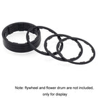 Bicycle Hub Freehub Slotted Flywheel Gasket, 1mm, 1.5mm, 2mm, 1.85mm, 2.18mm, 2.35mm