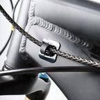 50pcs Bicycle Brake Gearshift Cable Tube Fixing Plastic C-shaped Buckle