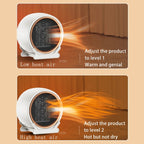 1800W Desktop High-power Two-speed Heater Household Fast Heating Heater, EU Plug, UK Plug, US Plug