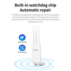 COMFAST CF-EW85 1300Mbps 2.4G/5.8G Gigabit Wireless AP Signal Amplifier Supports DC/POE Power Supply, US Plug, EU Plug, UK Plug, AU Plug