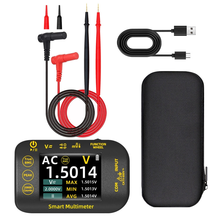 High Precision Digital Multimeter Portable Desktop Colorful Screen 20,000 Characters Multimeter, S40