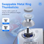 EasySMX S15 For Switch Wireless RGB Controller Split Joypad 6 Axis Gyroscop, Mechanical Hall Effect, S15