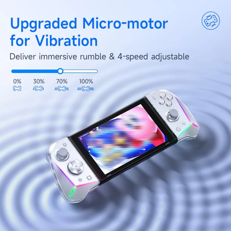 EasySMX S15 For Switch Wireless RGB Controller Split Joypad 6 Axis Gyroscop, Mechanical Hall Effect, S15