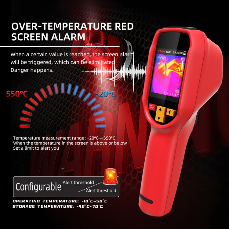 Handheld Thermal Imaging Device Power Non-Contact Thermometer, HX1
