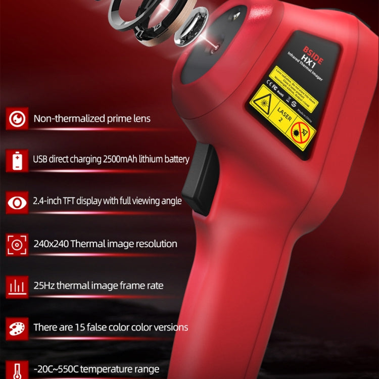 Handheld Thermal Imaging Device Power Non-Contact Thermometer, HX1