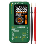 Intelligent Colorful Screen PV Multimeter Infrared Thermometer, V30 (Green)
