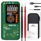 Intelligent Colorful Screen PV Multimeter Infrared Thermometer, V30 (Green)